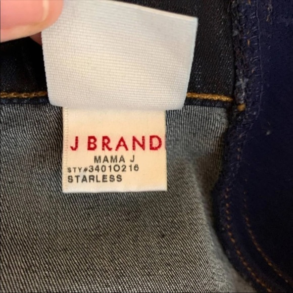 J Brand MAMA J Maternity Skinny Jeans Starless Size 30 B2-37 - Picture 4 of 6